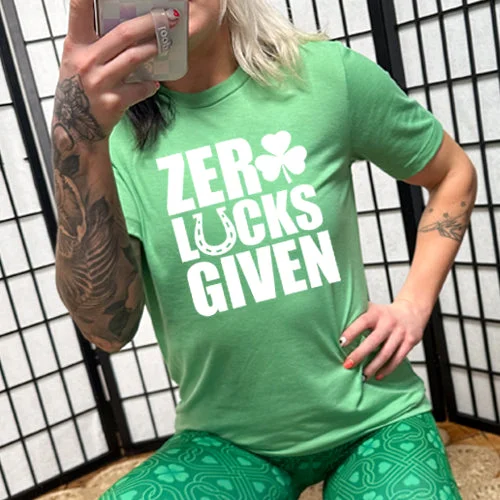 Men's Shirt/Tank small-Zero Lucks Given Shirt Unisex