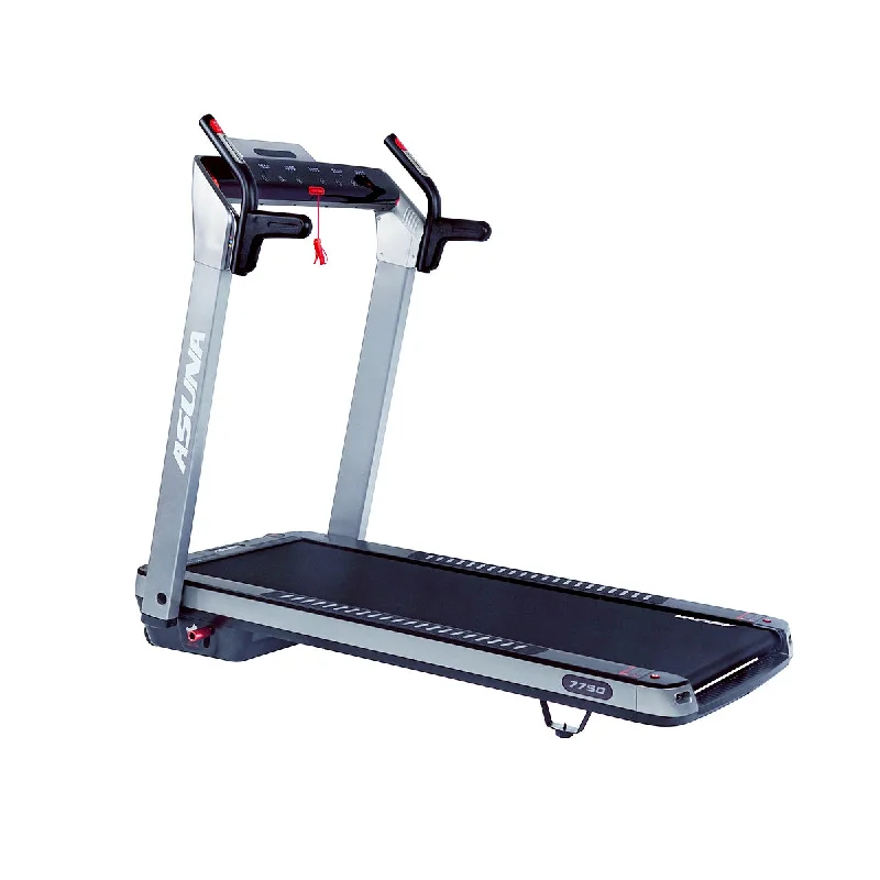 treadmill for fitness geeks-SpaceFlex Running Treadmill w/ Auto Incline, Foldable Wide Deck