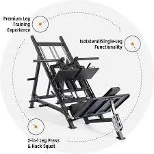 Leg Press Discussion-Bells of Steel 2-In-1 Iso Leg Press & Hack Squat Machine