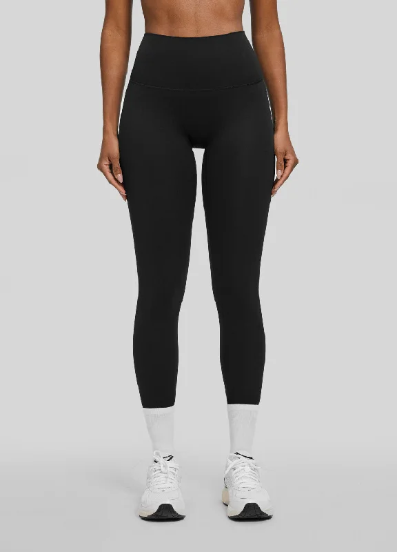 sports leggings no-slip-Jet Black ⅞ Leggings