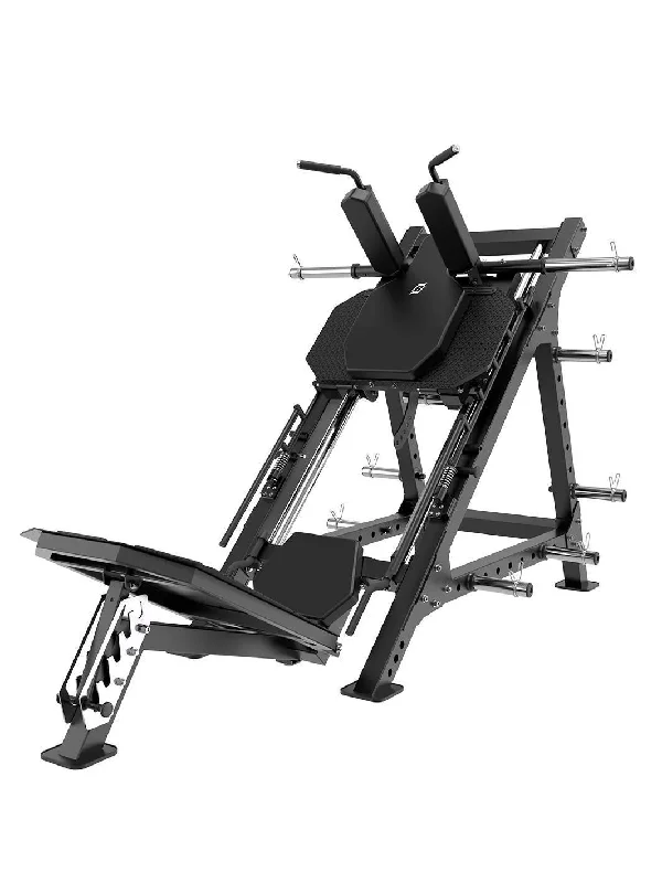 Leg Press Solo-Blazzed Leg Press Hack Squat Combo Plate Loaded