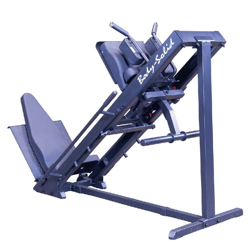 Leg Press Support Gear-Body Solid GLPH1100B Leg Press and Hack Squat Machine