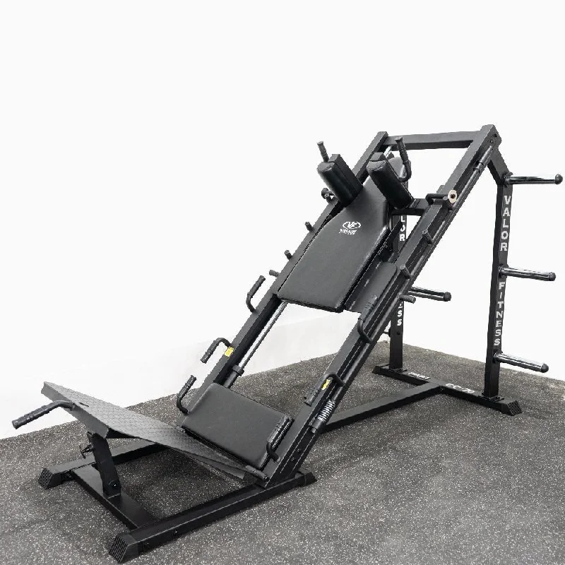 Leg Press Specs-Leg Press - Hack Squat Combo Machine