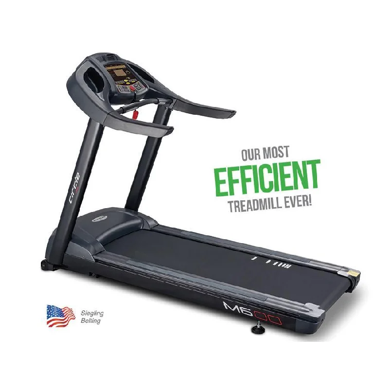 treadmill running for pace-Circle Fitness M6 IE3-C Treadmill (CIR-TM6000IE3-C)