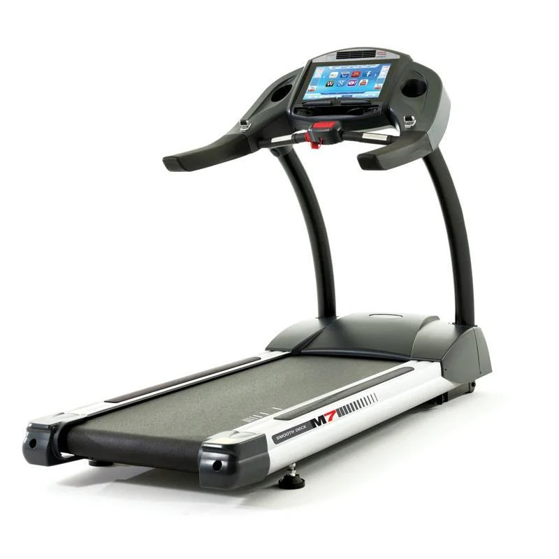 treadmill with foldable frame-Circle Fitness M7e Touchscreen Treadmill (CIR-TM7000e-C)