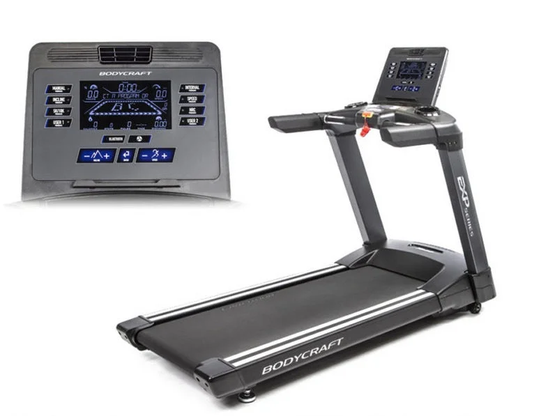 treadmill for fitness goals-BODYCRAFT T800 TREADMILL