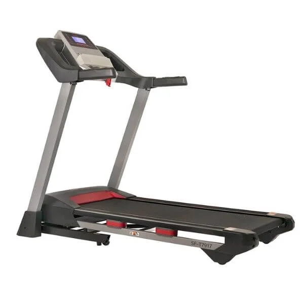 treadmill with long deck-Electric Folding Treadmill With Bluetooth Speakers, Incline & Heart Rate Monitoring