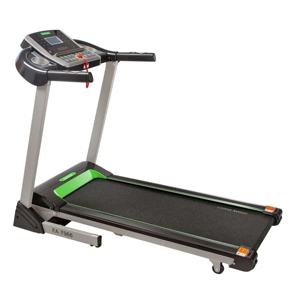 treadmill with firm base-Fitness Avenue Treadmill with Incline and Bluetooth Speakers