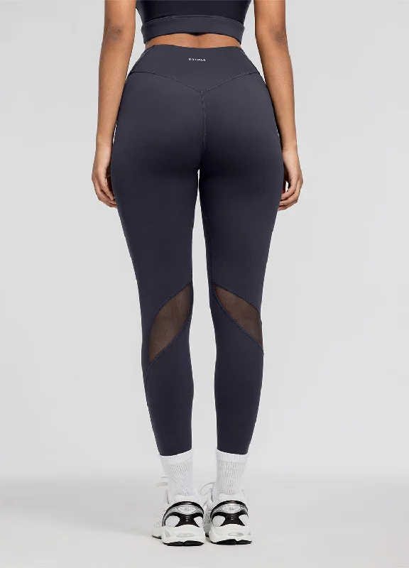 sports leggings solid color-High-Stretch Performance Leggings