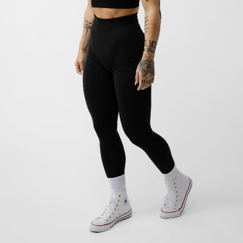 sports leggings for speed-Legacy Leggings - Black