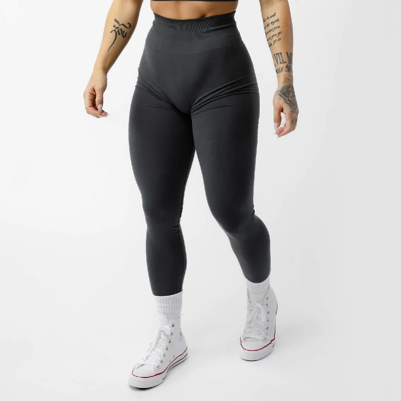 sports leggings for endurance-Legacy Leggings - Charcoal