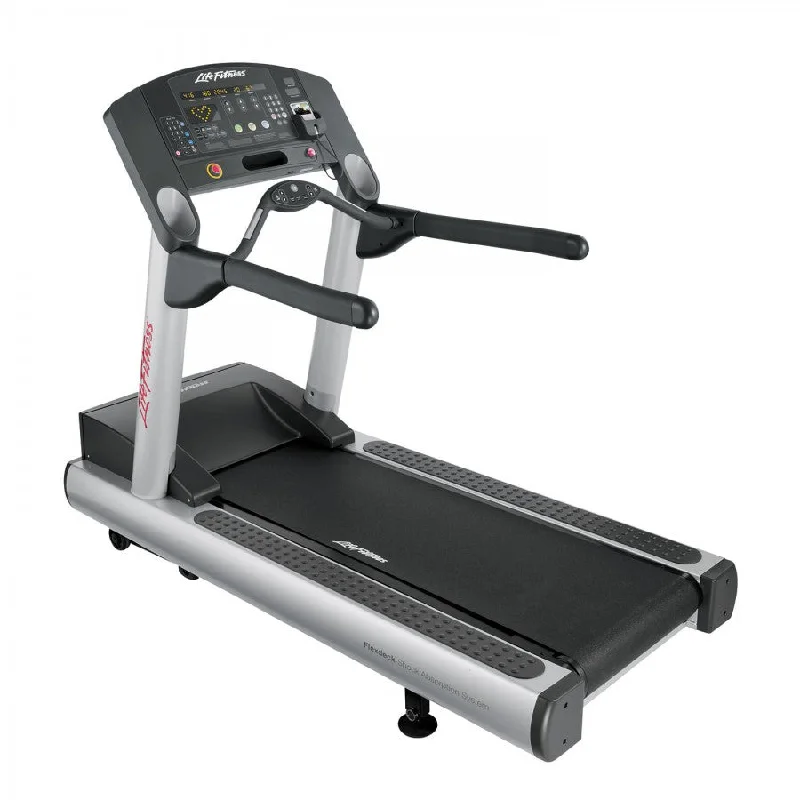 treadmill for casual exercise-LIFE FITNESS CLUB TREADMILL PRE-OWNED LOW MILES