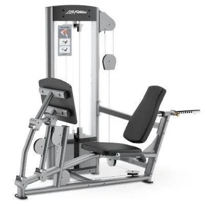 Leg Press Enhancement-Life Fitness Optima Leg Press - Nickel - NEW