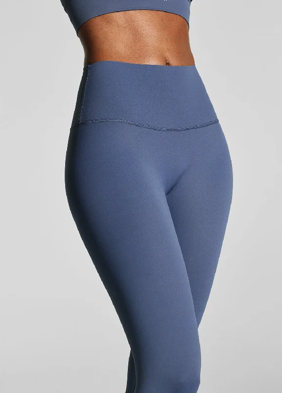 sports leggings trendy-Iris Blue ⅞ Leggings