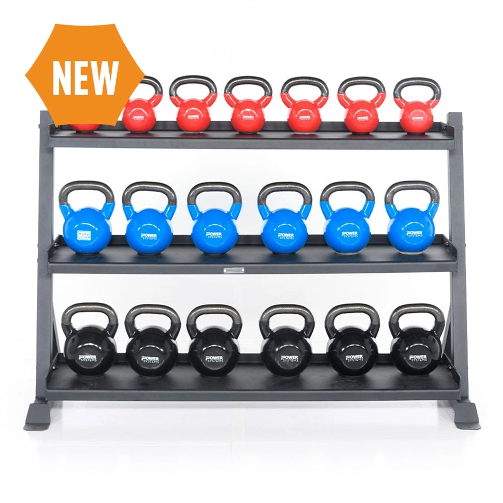 Baseball accessories-Power Systems Granite Series Horizontal Kettlebell Rack