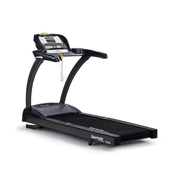 treadmill with pace options-SportsArt T635A Foundation AC 4HP Motor Treadmill 22" Wide Belt