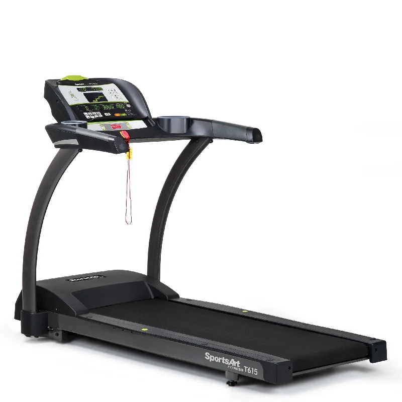 treadmill for micro gyms-SportsArt T615 Foundation Series Light Commerical Treadmill with Eco-Glide System