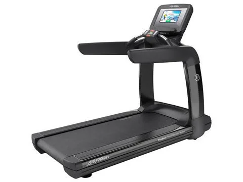 treadmill with strong deck-Refurbished Life Fitness 95T Discover SI Treadmill