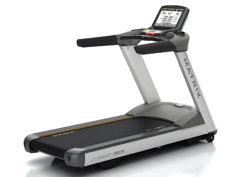 treadmill with safety tools-Refurbished Matrix Fitness T5x Treadmill