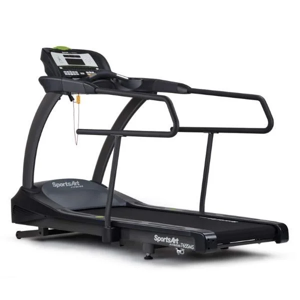 treadmill with powerful motor-SportsArt Medical Treadmill T655MS