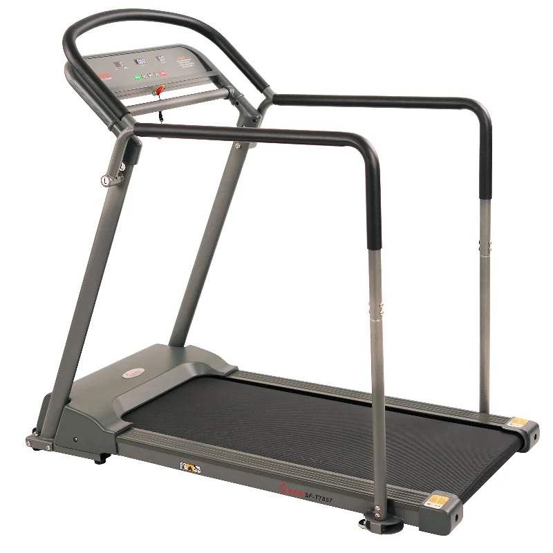 treadmill for soft sound-Recovery Walking Treadmill with Handrails & Low Deck