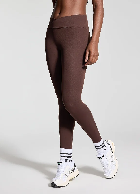 sports leggings for petite-V-Cut Scrunch Leggings